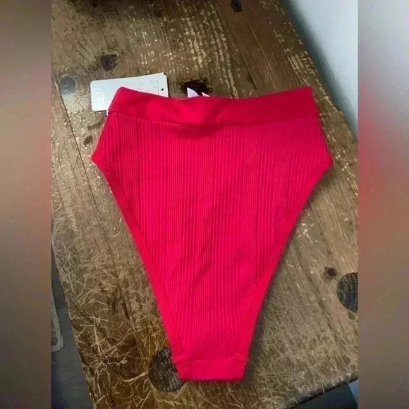 L*space red French bikini bottom size XS - Picture 2 of 2